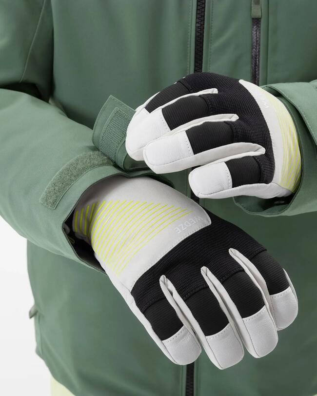Chaqueta de esquí cálida e impermeable Niños 550 - Verde