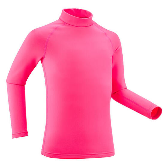 Sous-vêtement thermique de ski enfant - BL500 - haut rose