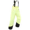 KIDS’ WARM AND WATERPROOF SKI TROUSERS  - 500 PNF PALE YELLOW