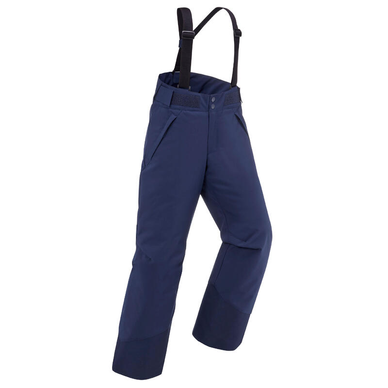 Pantaloni sci bambina 500 PNF blu