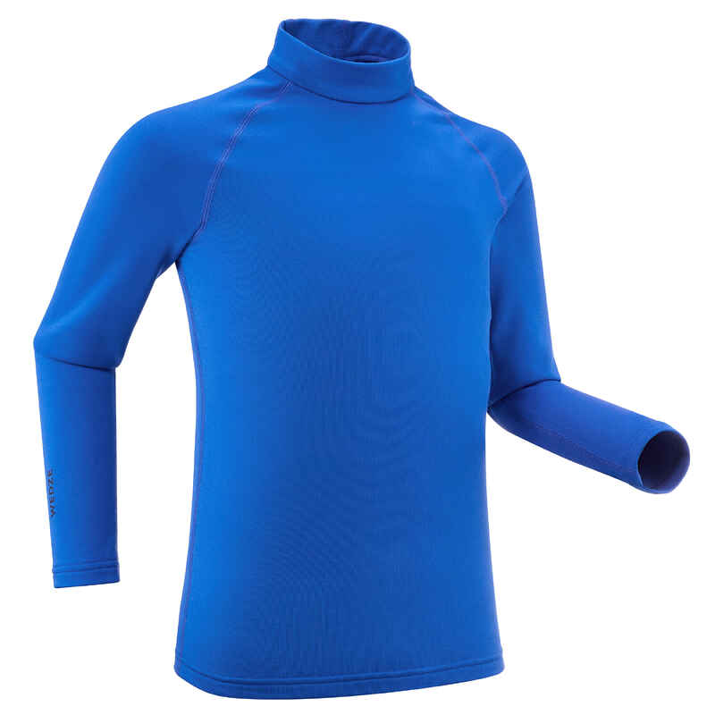 Kids’ thermal ski base layer – BL500 –  royal blue