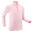 Thermoshirt voor skiën kinderen BL 500 1/2 rits roze