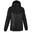 Veste imperméable de randonnée - MH150 noire - enfant 7-15 ans