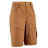 Wandershorts Kinder Jungen Gr. 122–170 Bergwandern - MH500 braun