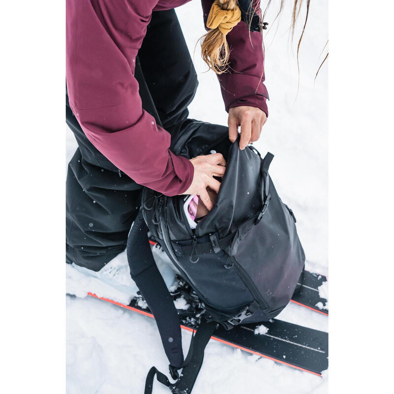 Sac à dos ski snowboard freeride - FR 100 23L - Noir