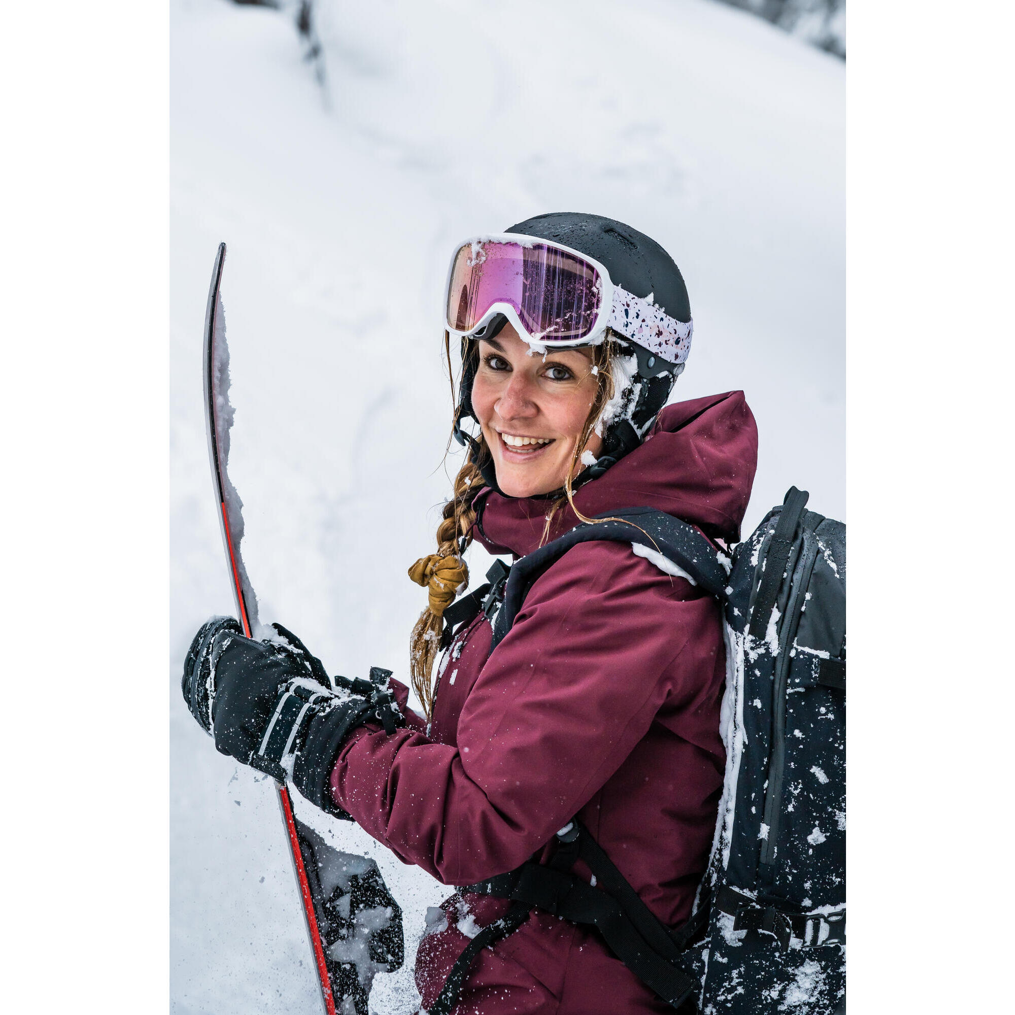 MASQUE DE SKI ET DE SNOWBOARD MAUVAIS TEMPS ENFANT ET ADULTE G