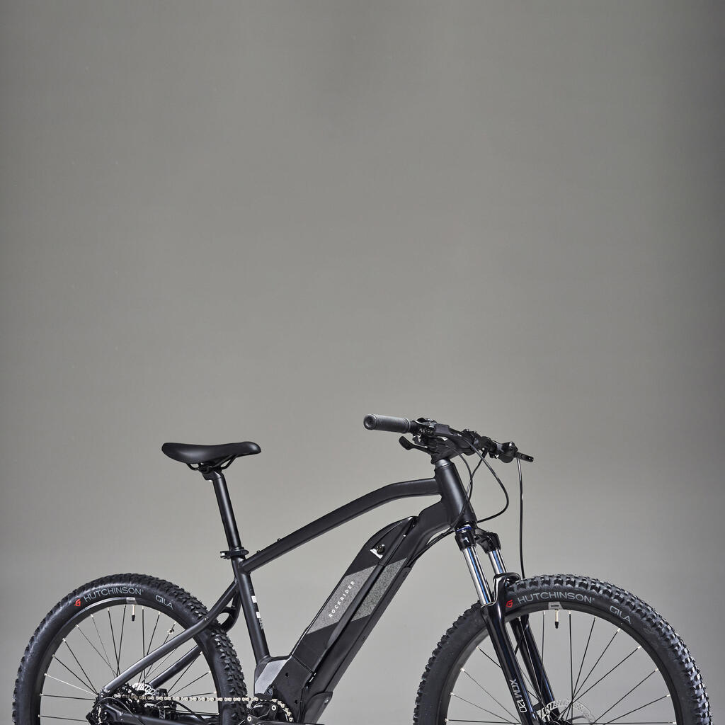 Crni električni brdski bicikl ST 500 (27,5 inča)