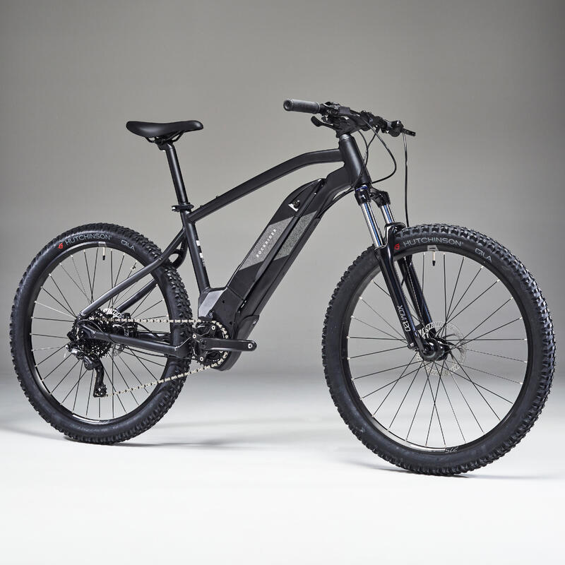 Vélo VTT électrique semi-rigide 27,5" - E-ST 500 NOIR ROCKRIDER | Decathlon