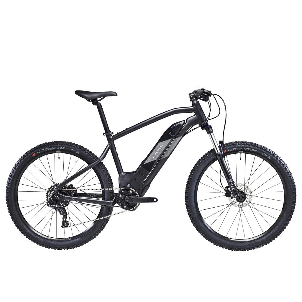 Crni električni brdski bicikl ST 500 (27,5 inča)
