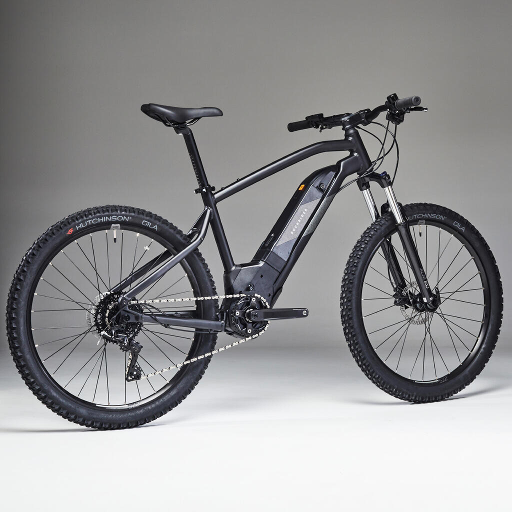 Crni električni brdski bicikl ST 500 (27,5 inča)