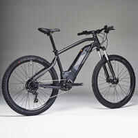 27.5" Electric Mountain Bike E-ST 500 - Mid-Drive Motor - Black