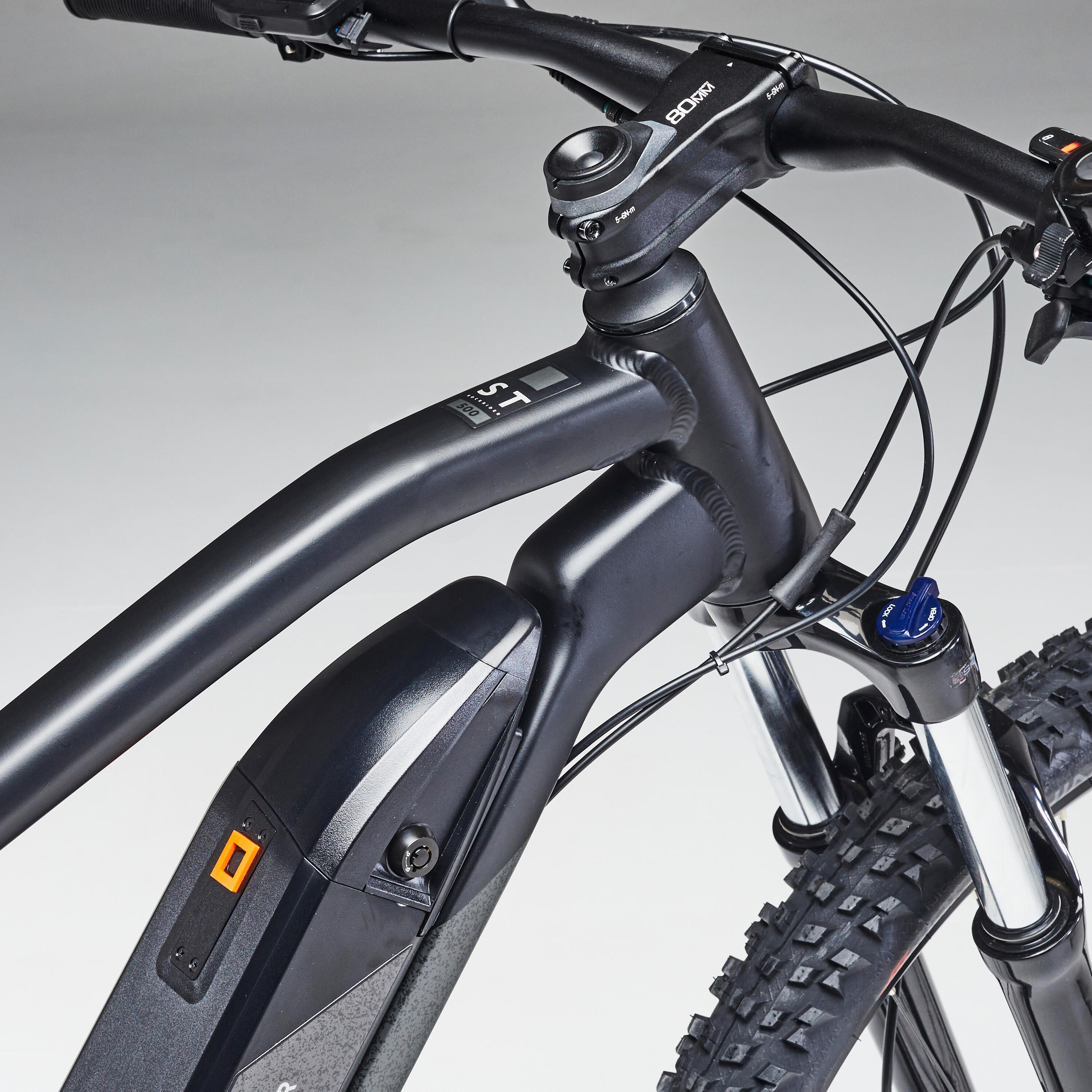 E-Mountainbike Hardtail 27,5 Zoll E-ST 500 schwarz 7/16