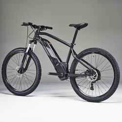 27.5" Hardtail Electric Mountain Bike E-ST 500 - Black