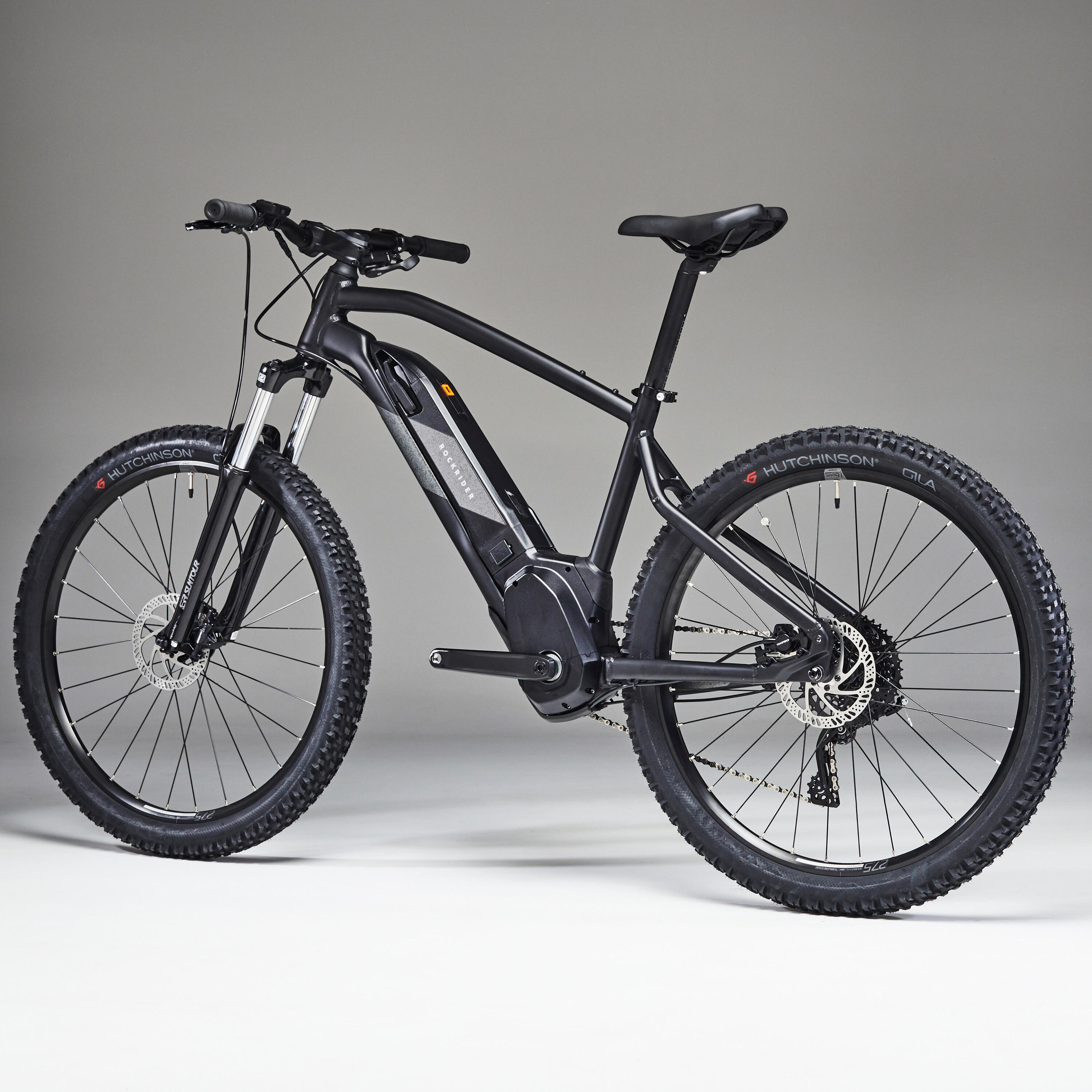 27.5" Hardtail Electric Mountain Bike E-ST 500 - Black 3/18