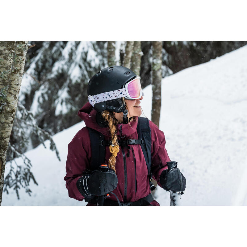 Gafas de esquí y snowboard adulto y niños mal tiempo Wedze G500 S1