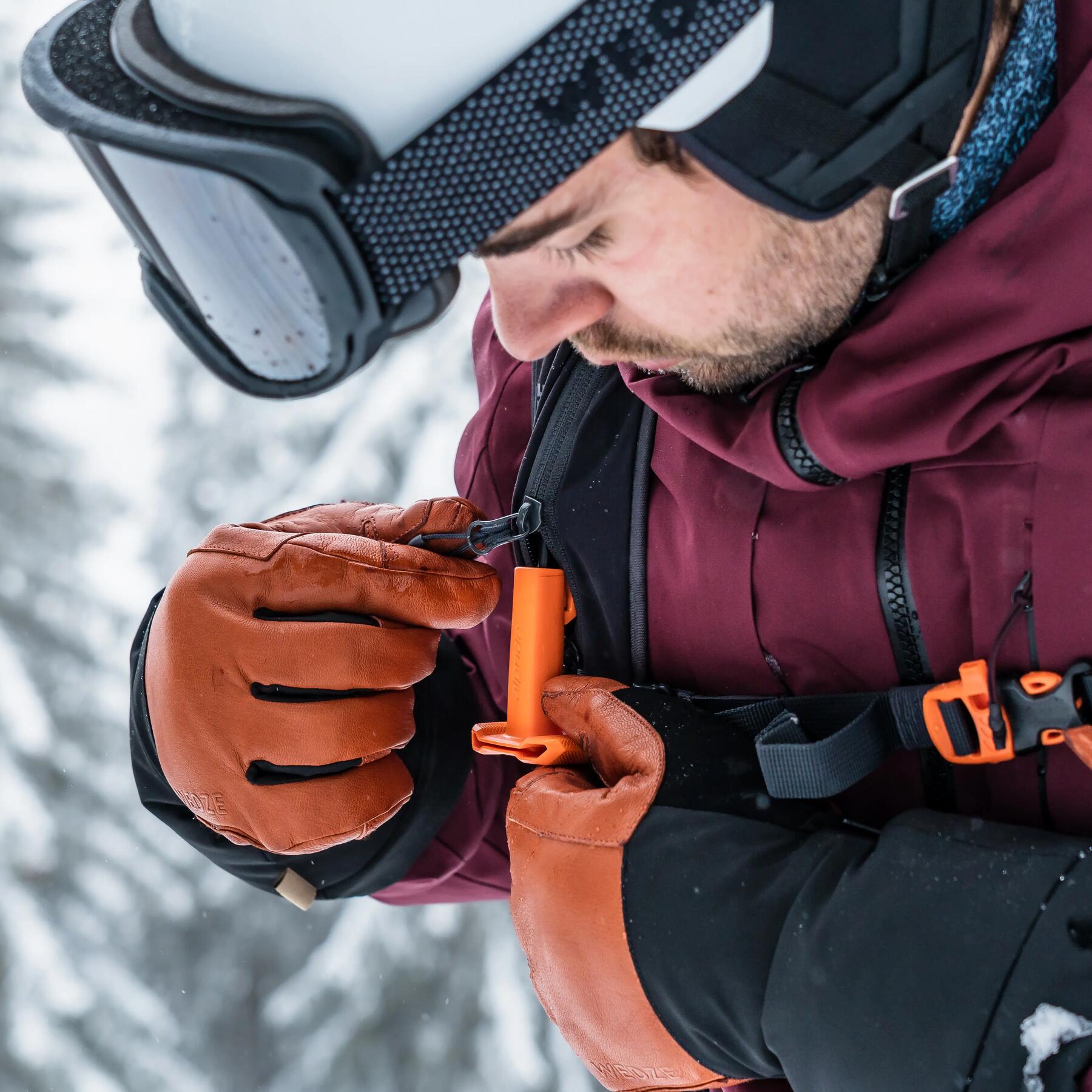 sac airbag decathlon poignée déclenchement sac airbag hors piste freeride 