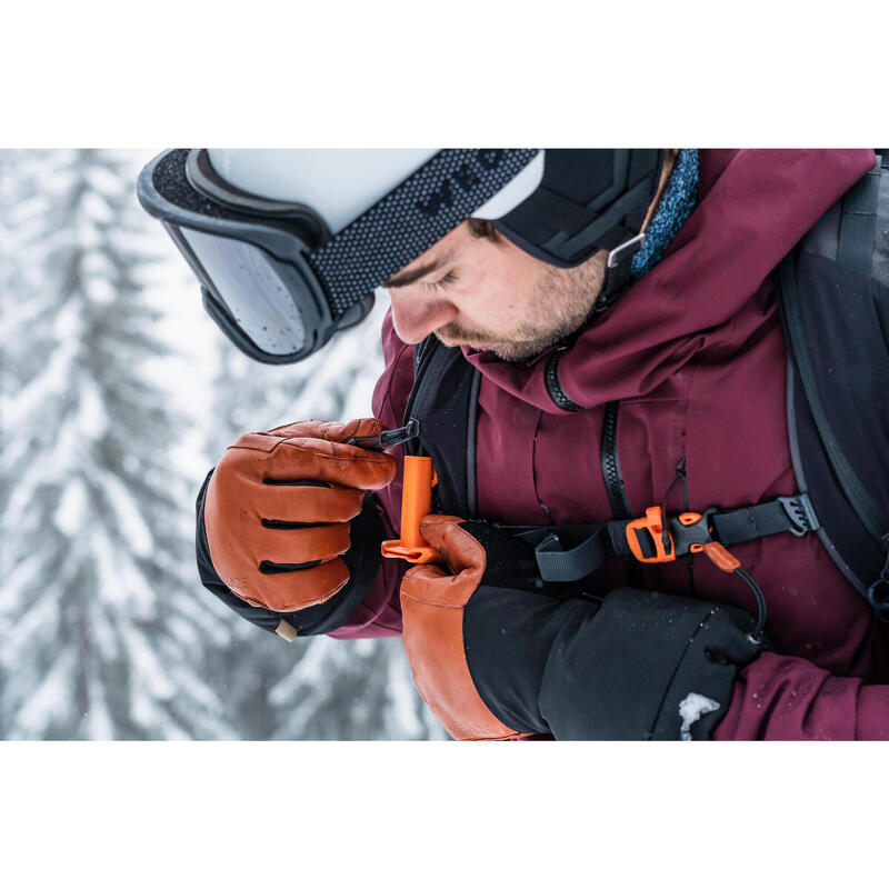 Sac à dos Airbag pour le ski Freeride 30L - noir (cartouche non incluse)