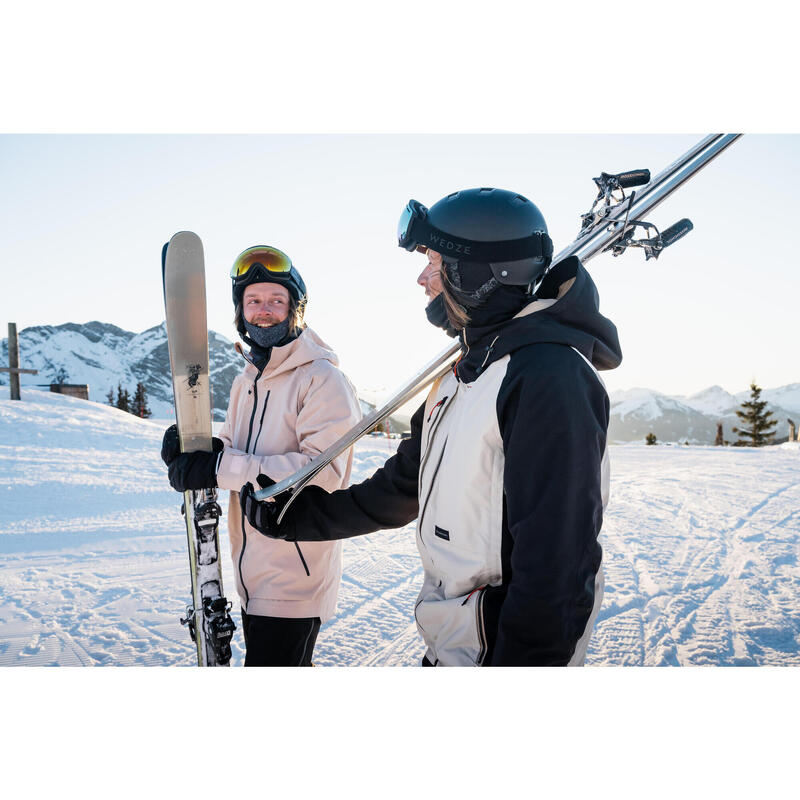 Ski- en snowboardbril voor volwassenen en kinderen mooi weer G900 S3 zwart