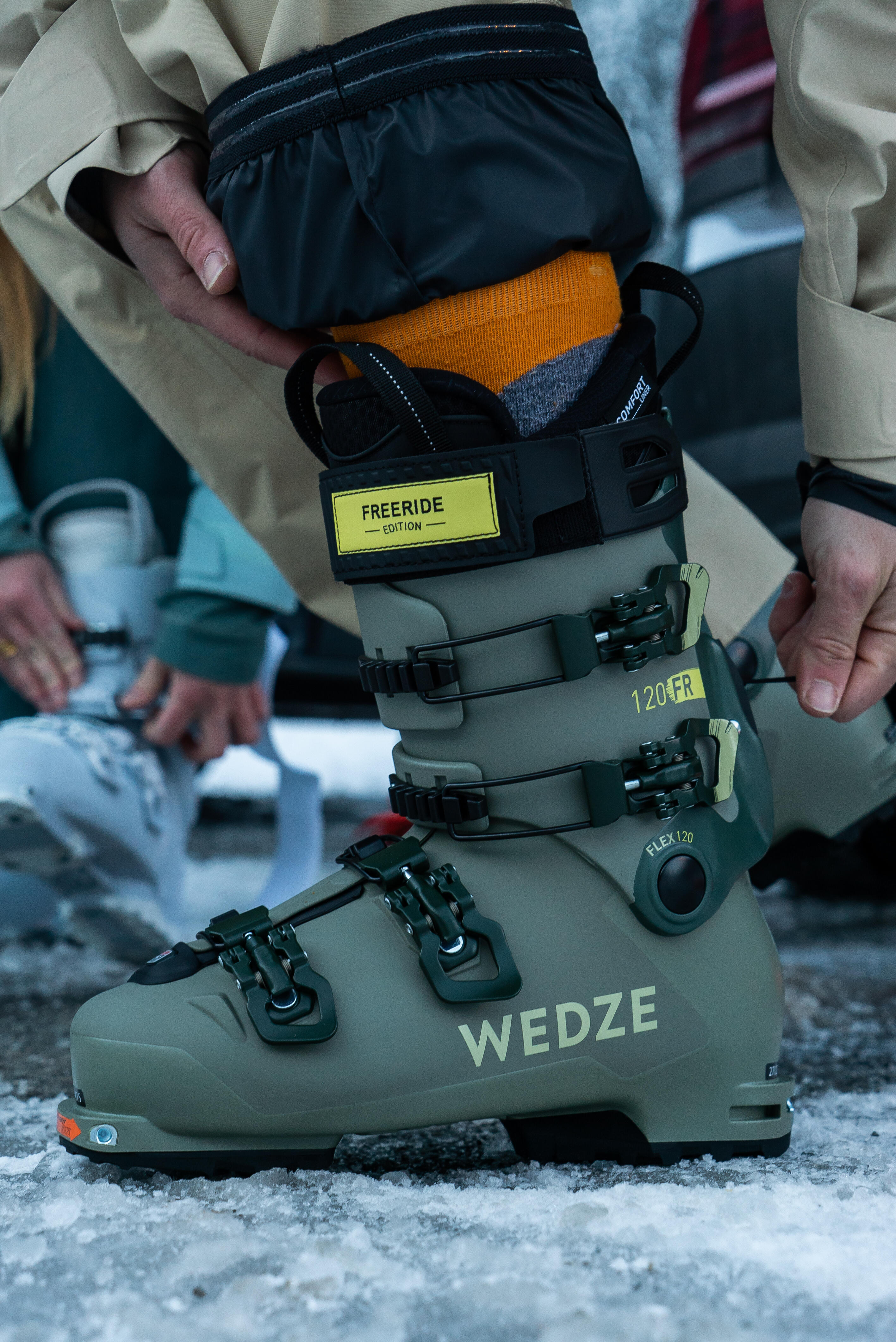 Freeride Ski Boots - FR 120 - WEDZE