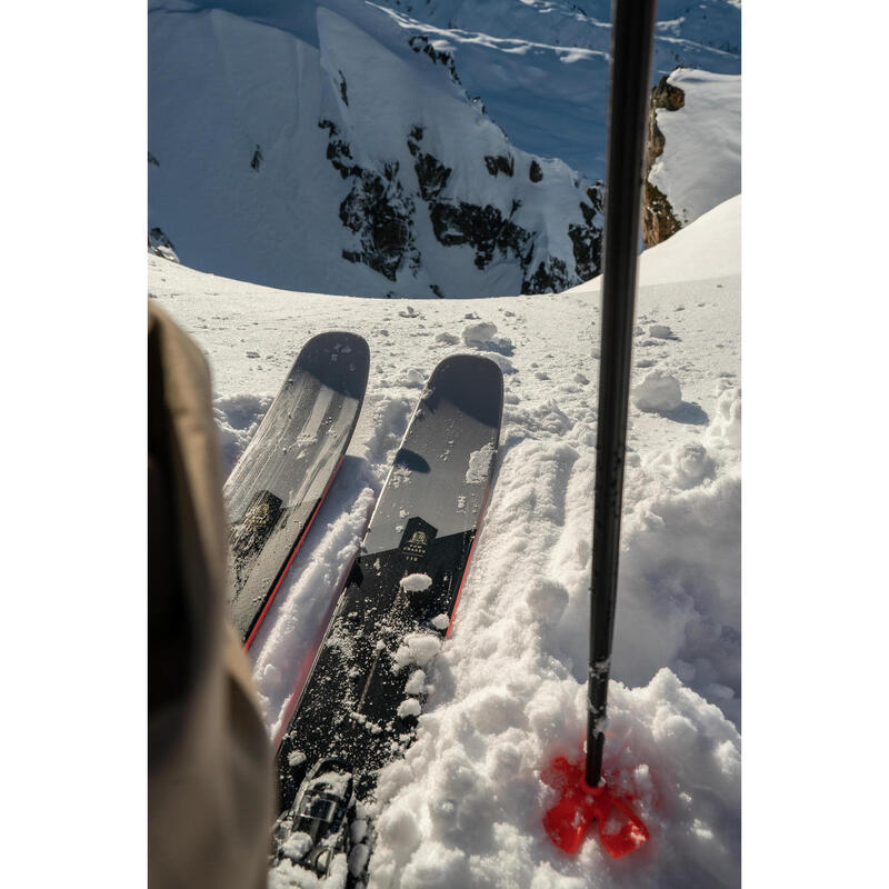 Freeride ski's Pow Chaser 115 + bindingen Look SPX 12 Konect GW