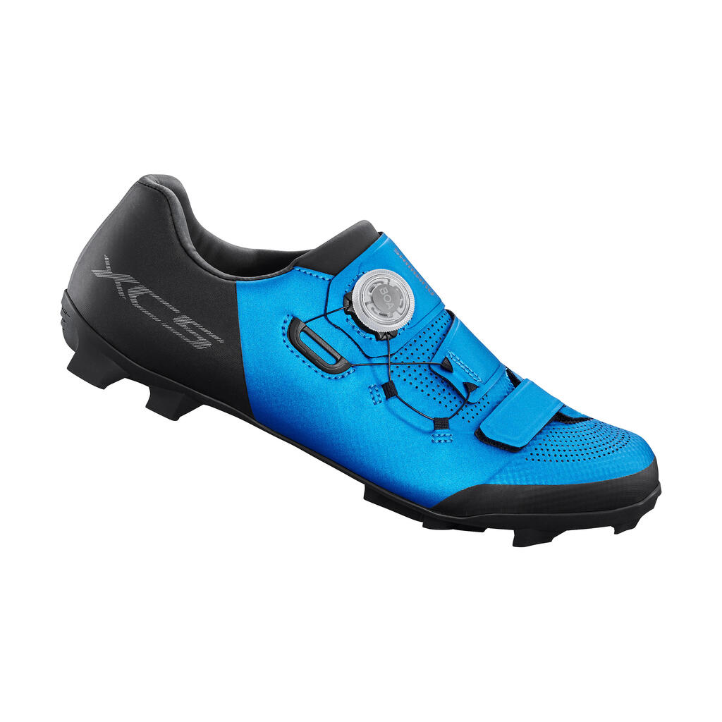 Fahrradschuhe MTB Shimano SH-XC500 blau