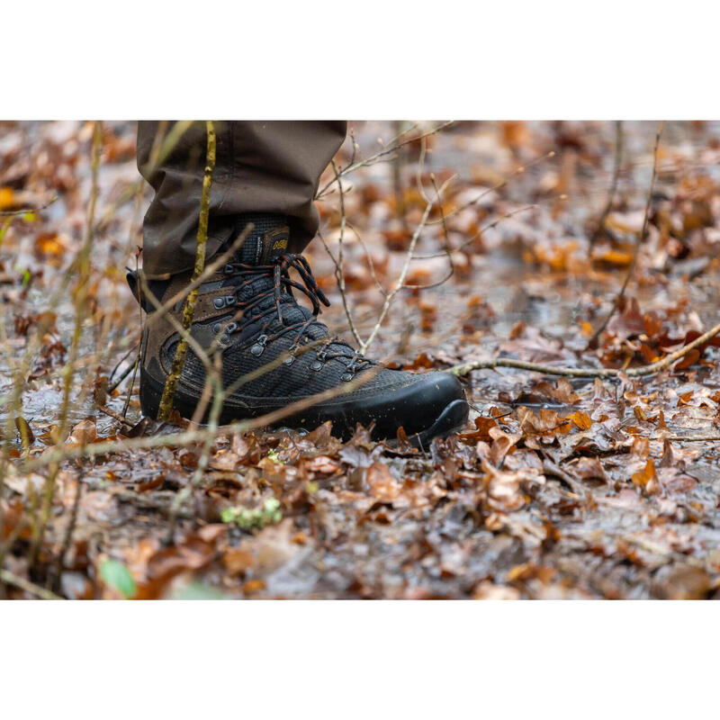 BOTAS IMPERMEÁVEIS E RESISTENTES DE CAÇA ASOLO X-HUNT BOARTRACK GORE-TEX VIBRAM