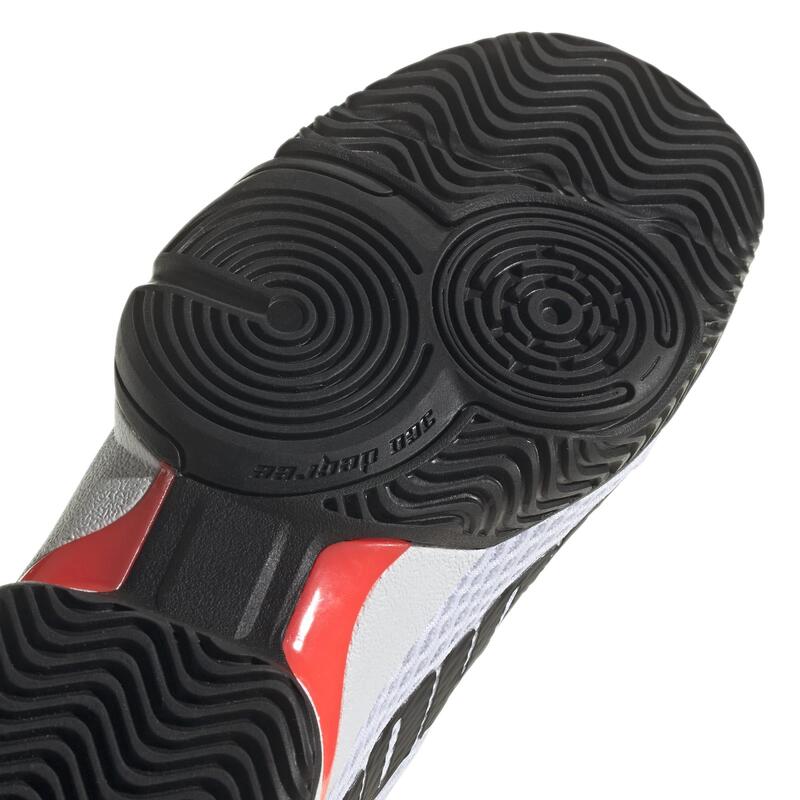 Scarpe tennis bambino Adidas BARRICADE bianco-nero