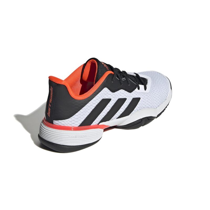 Dětské tenisové boty Adidas Barricade bílo-černé