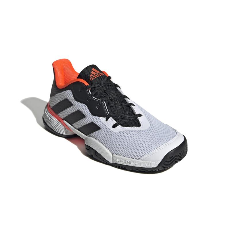 Dětské tenisové boty Adidas Barricade bílo-černé