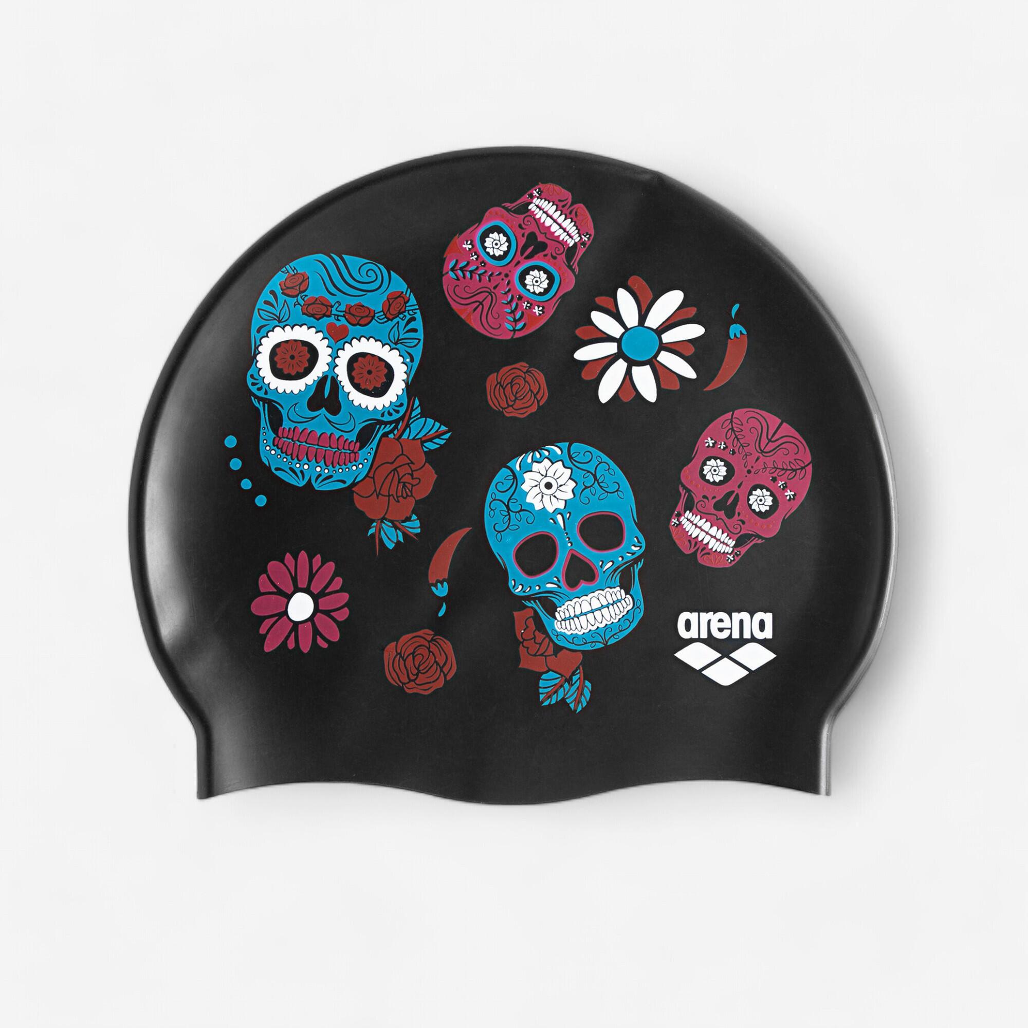 Cuffia nuoto silicone Skull Carnival ARENA | DECATHLON
