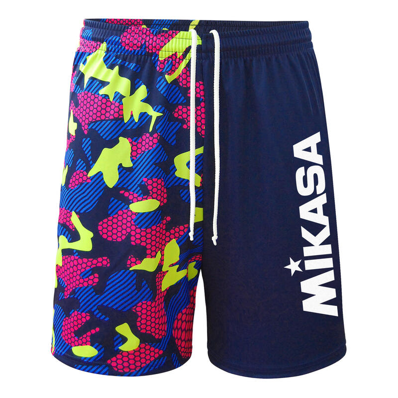 Pantaloncini beach volley Mikasa blu/camo 22