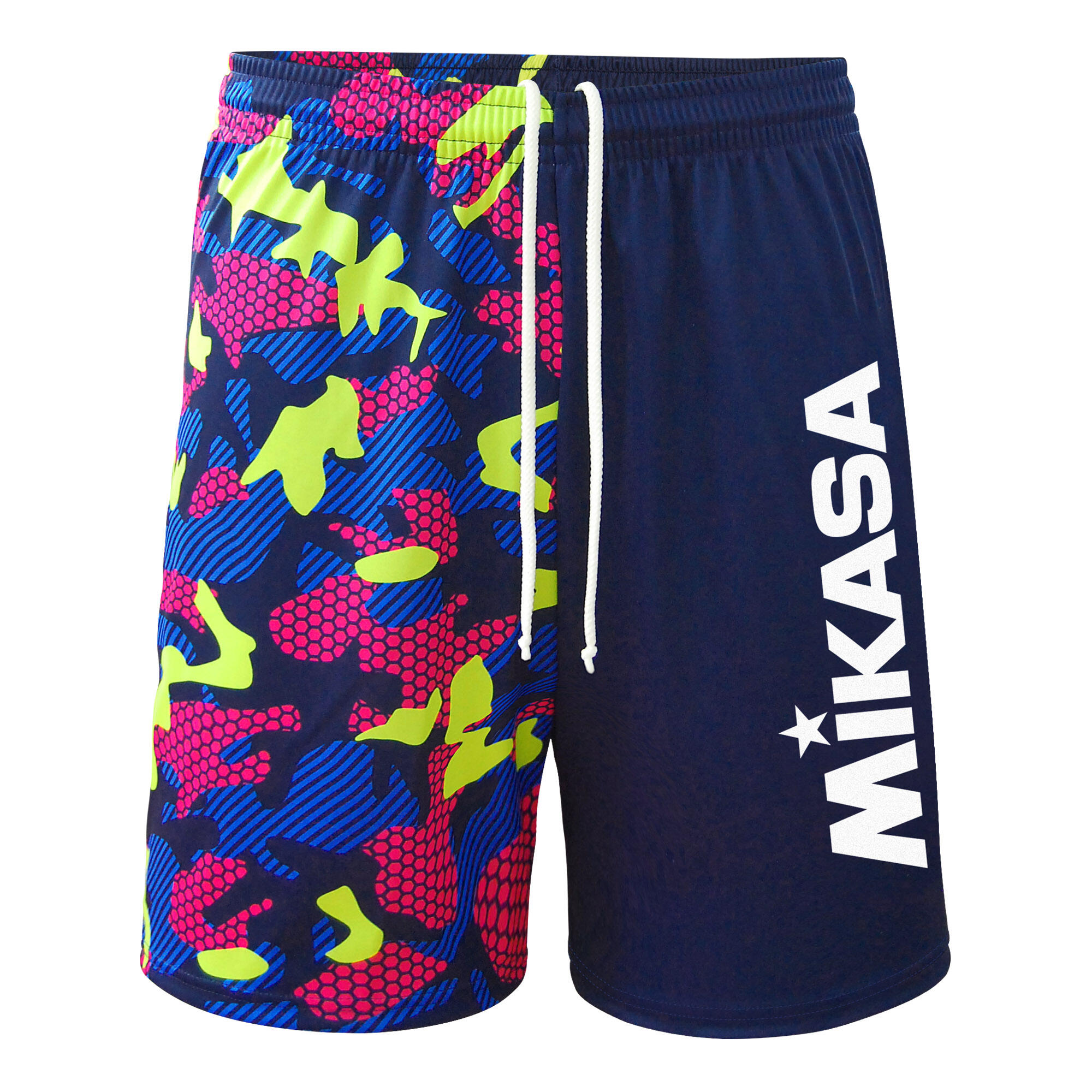 Pantaloncini beach volley Mikasa blu/camo 22 MIKASA | DECATHLON