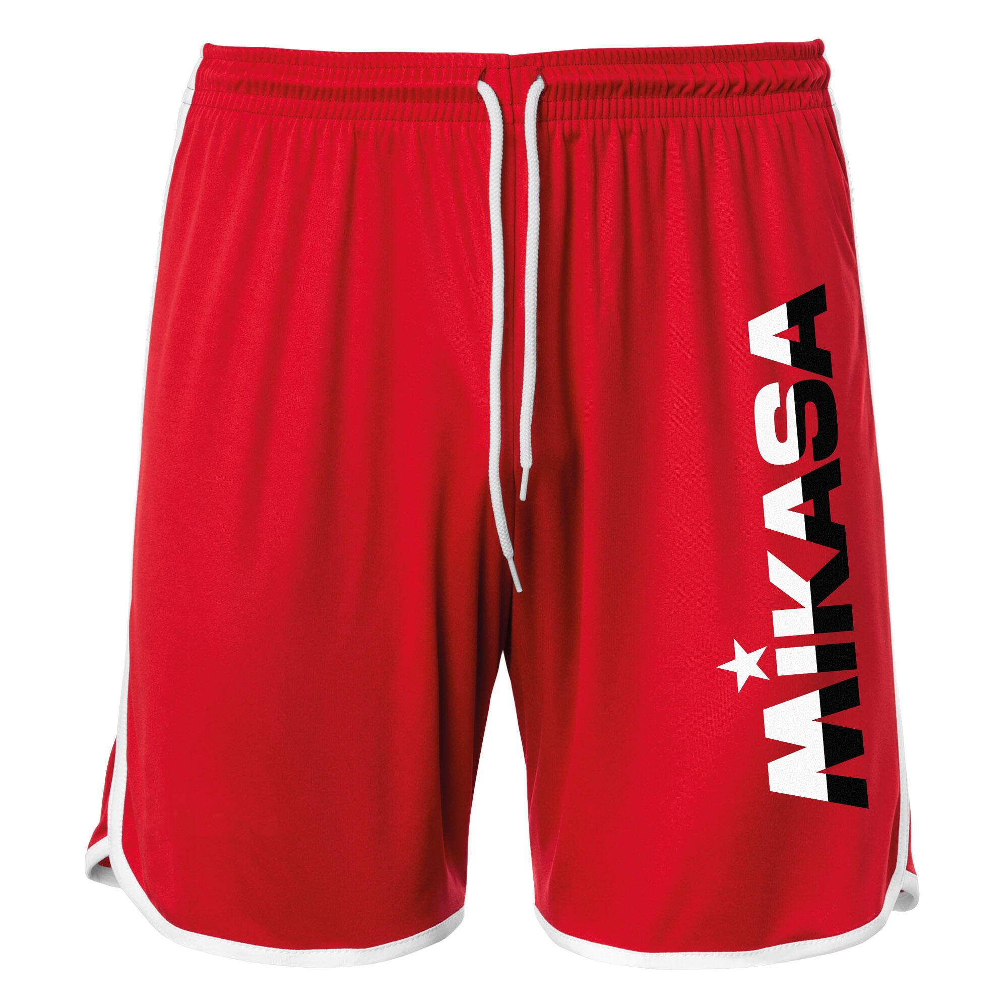 Pantaloncini beach volley Mikasa rosso-bianco 2022 MIKASA | DECATHLON
