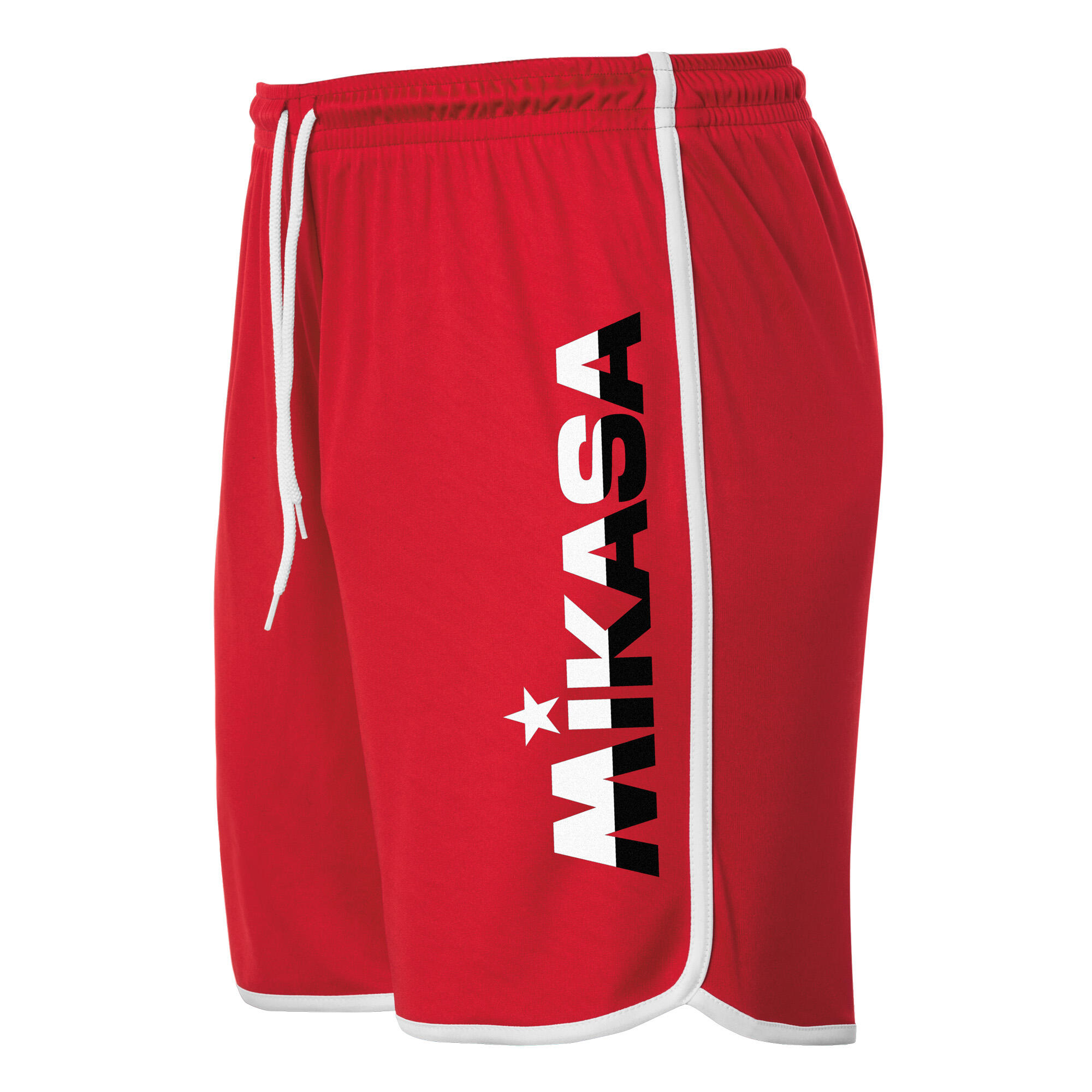 Pantaloncini beach volley Mikasa rosso-bianco 2022 MIKASA | DECATHLON