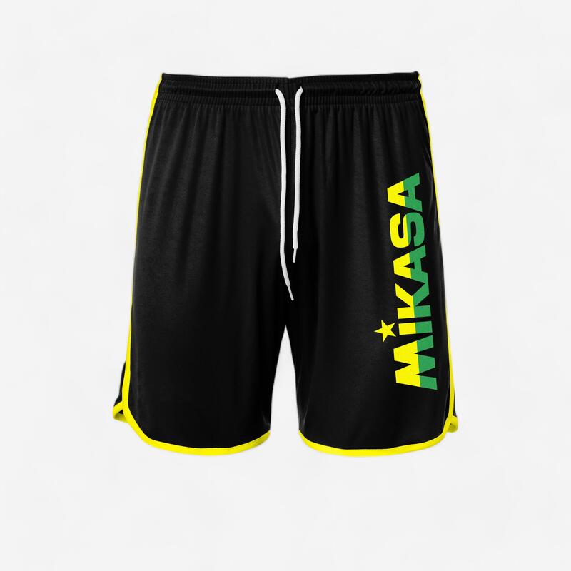 Pantaloncini beach volley Mikasa nero-giallo 22