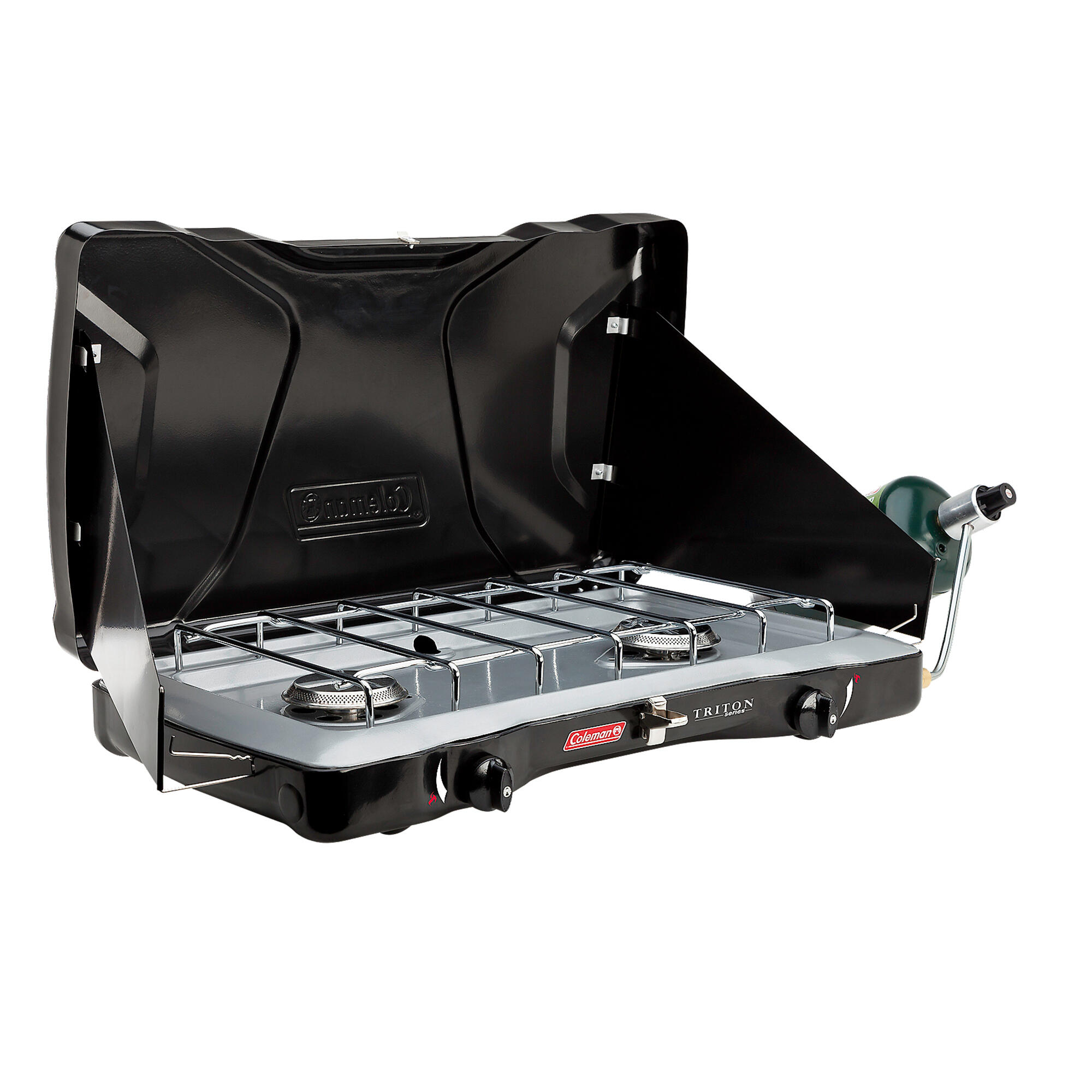 Portable 2-burner camping stove - COLEMAN
