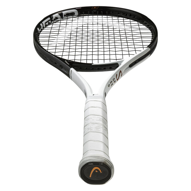 Tennisracket voor volwassenen Auxetic Speed Team MP zwart wit 300 g