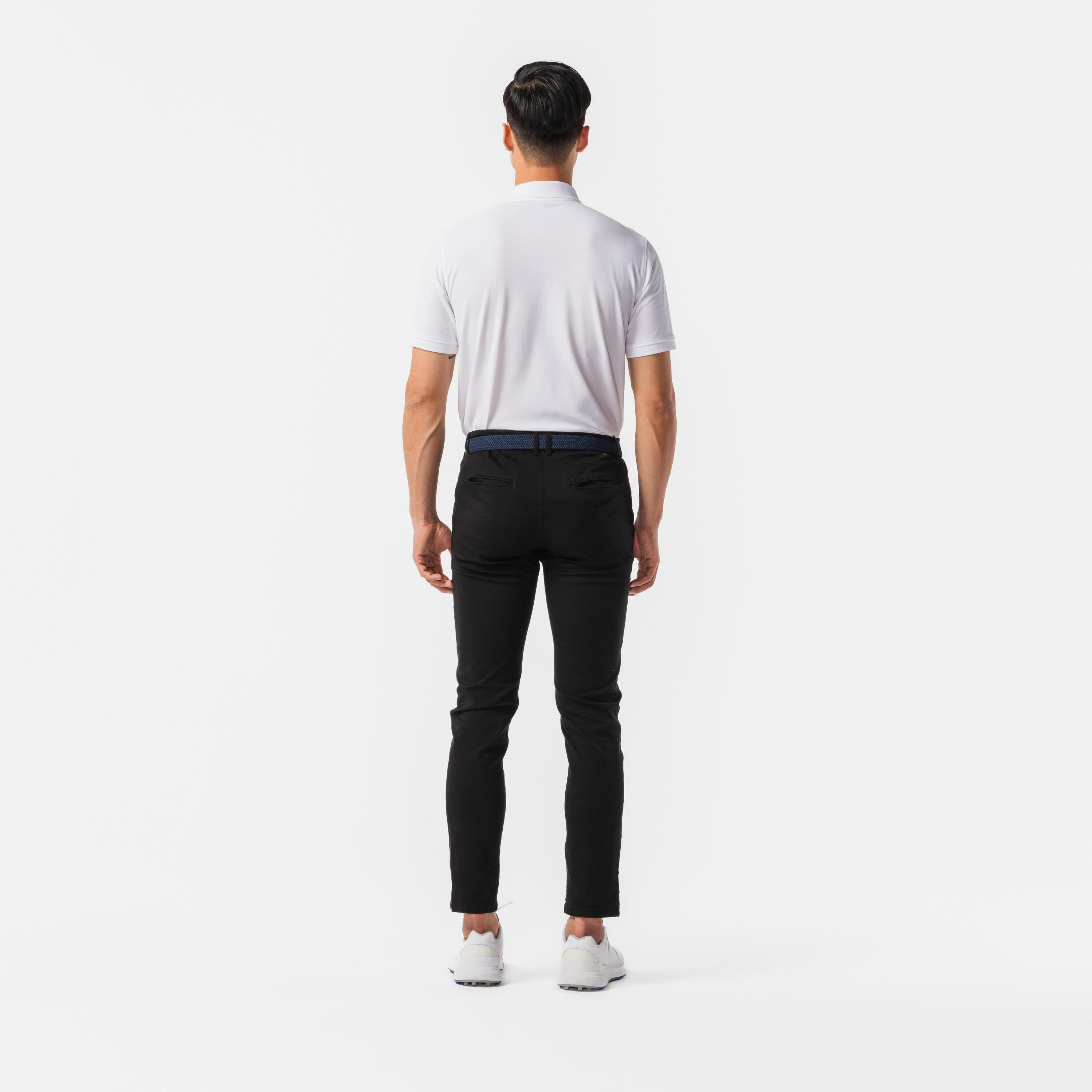 Polo golf uomo MW 500 bianca 18/66