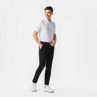 Men’s golf cotton short-sleeved polo shirt - MW500 White