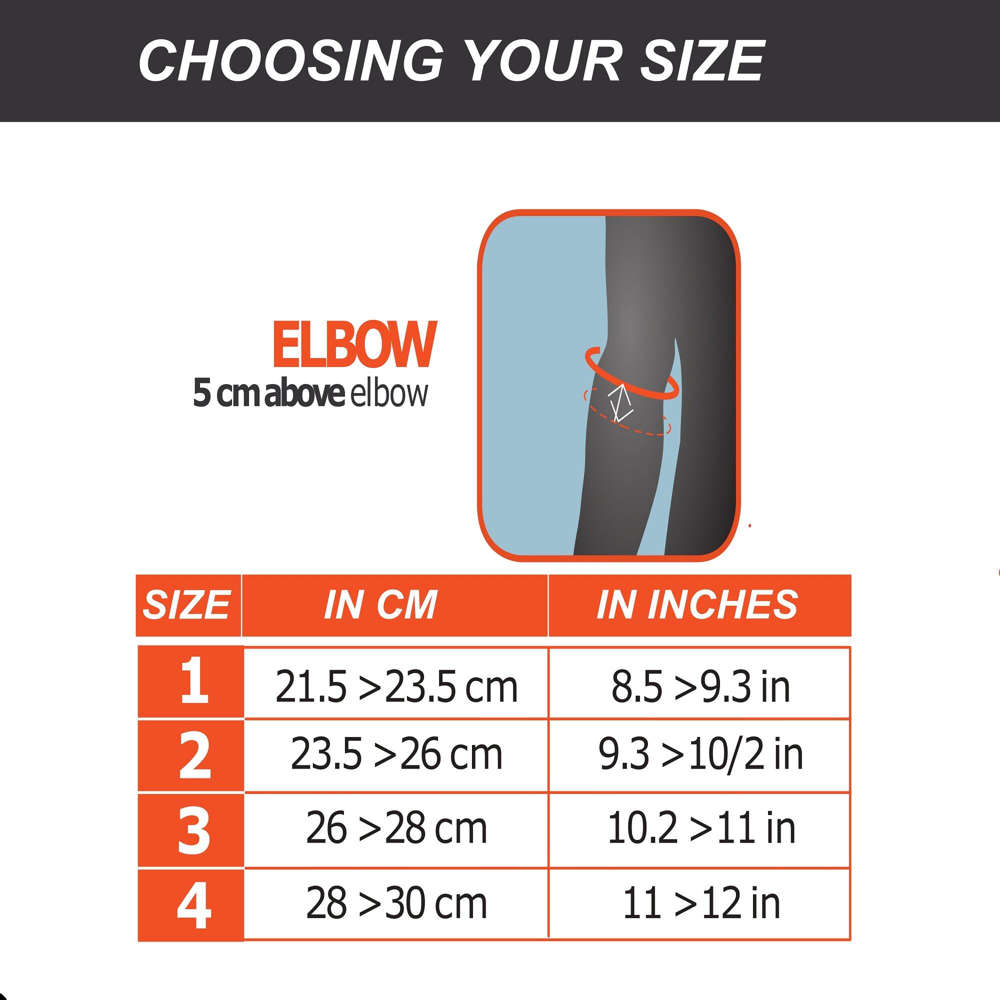 Elbow Support Mid 500 Black