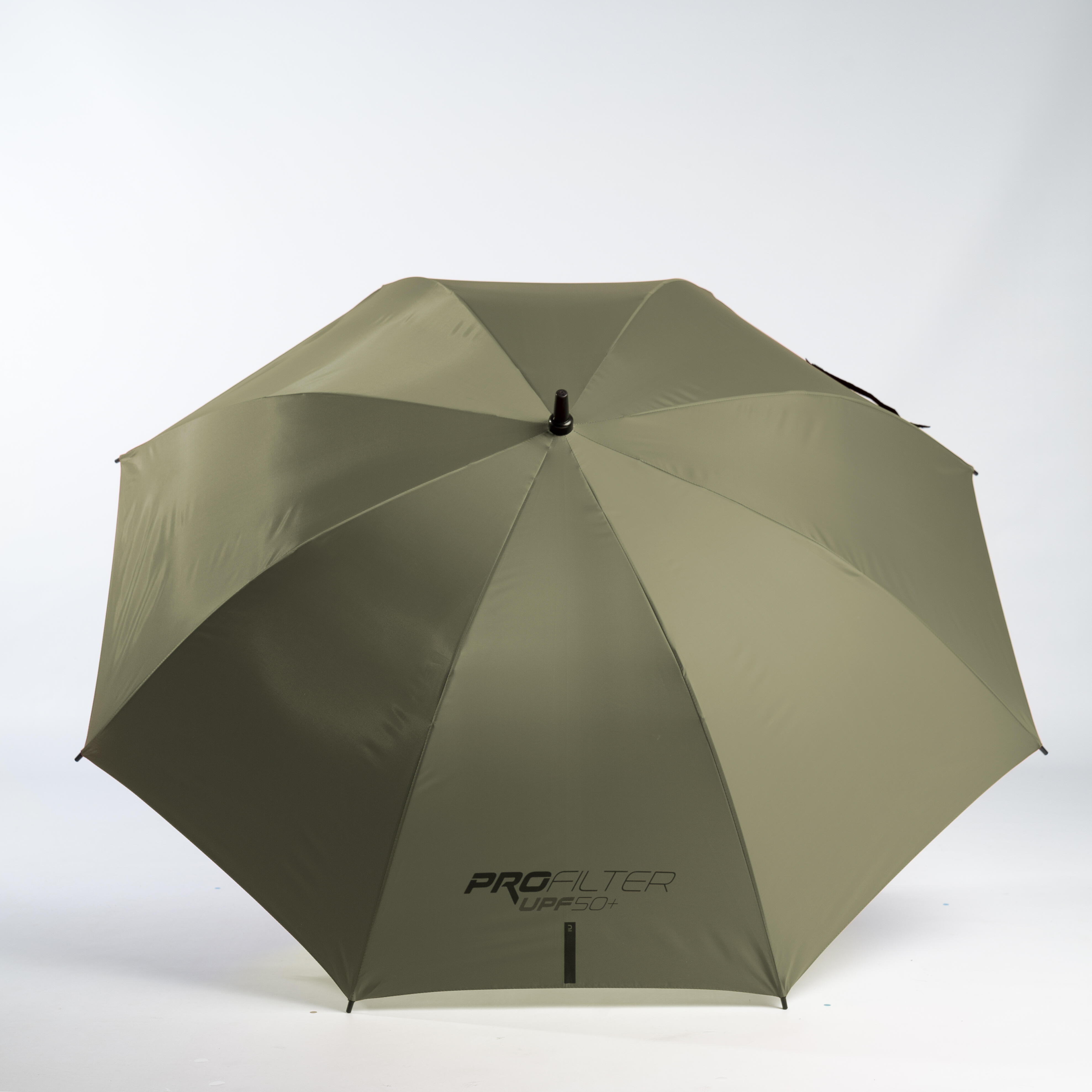 Waterproof Umbrella Medium  Size 123cm Coverage UV Protection Auto Open - Khakhi