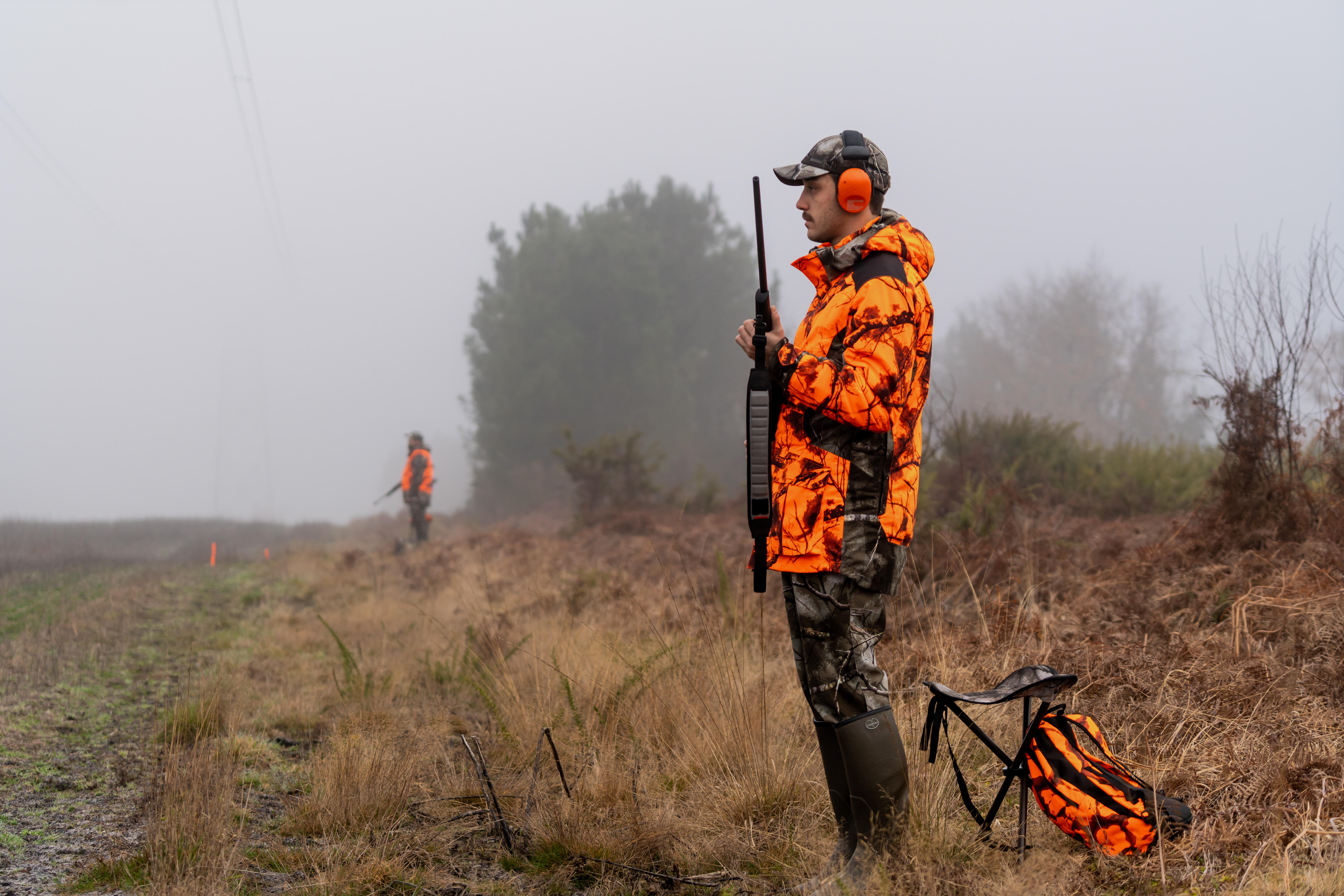 Hunting Warm Silent Pants - Treemetic 100 - SOLOGNAC