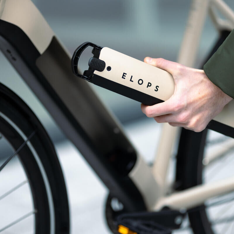 Reparatur des Akkus an einem E-Bike