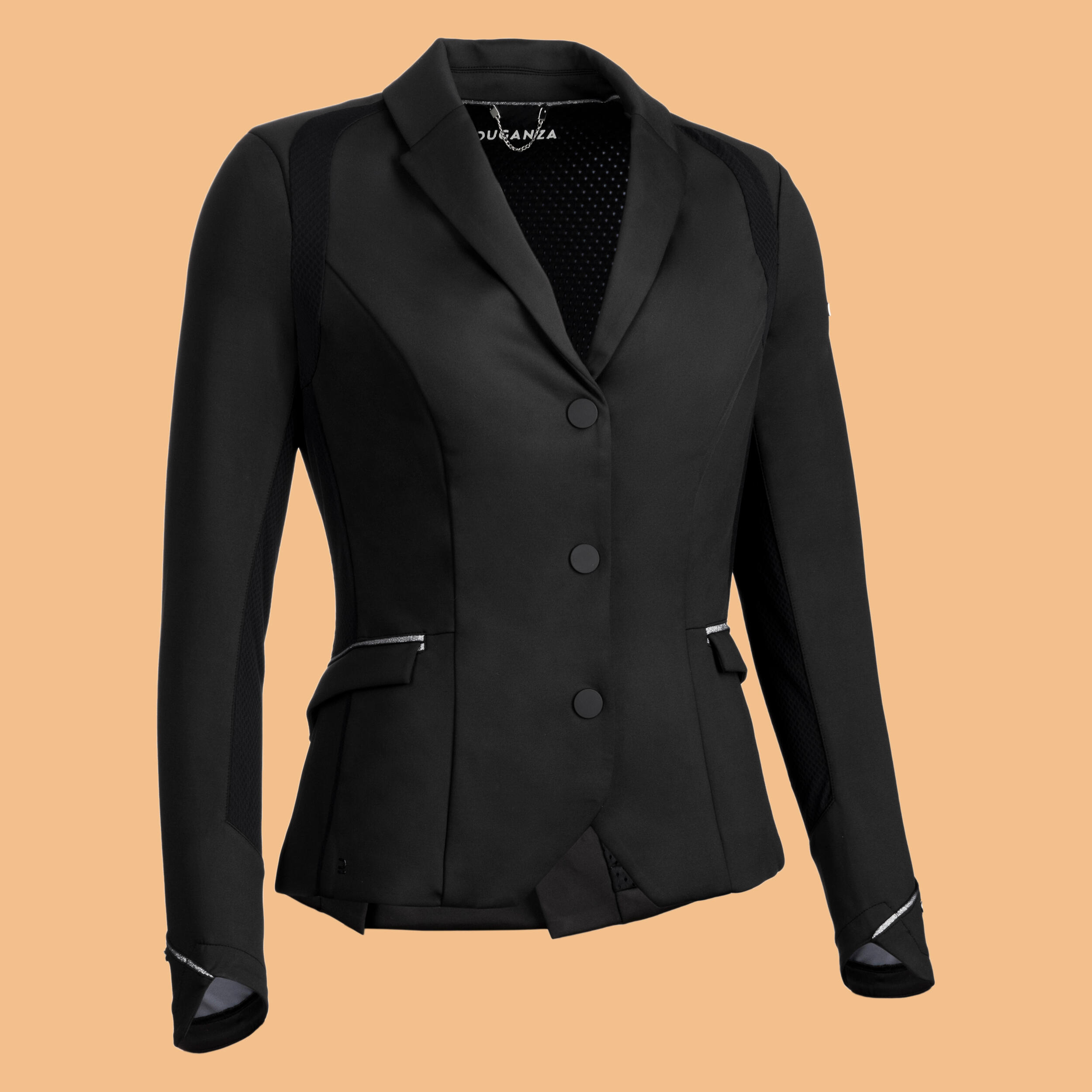 Women's Horse Riding Show Jacket 900 - Black 11/12