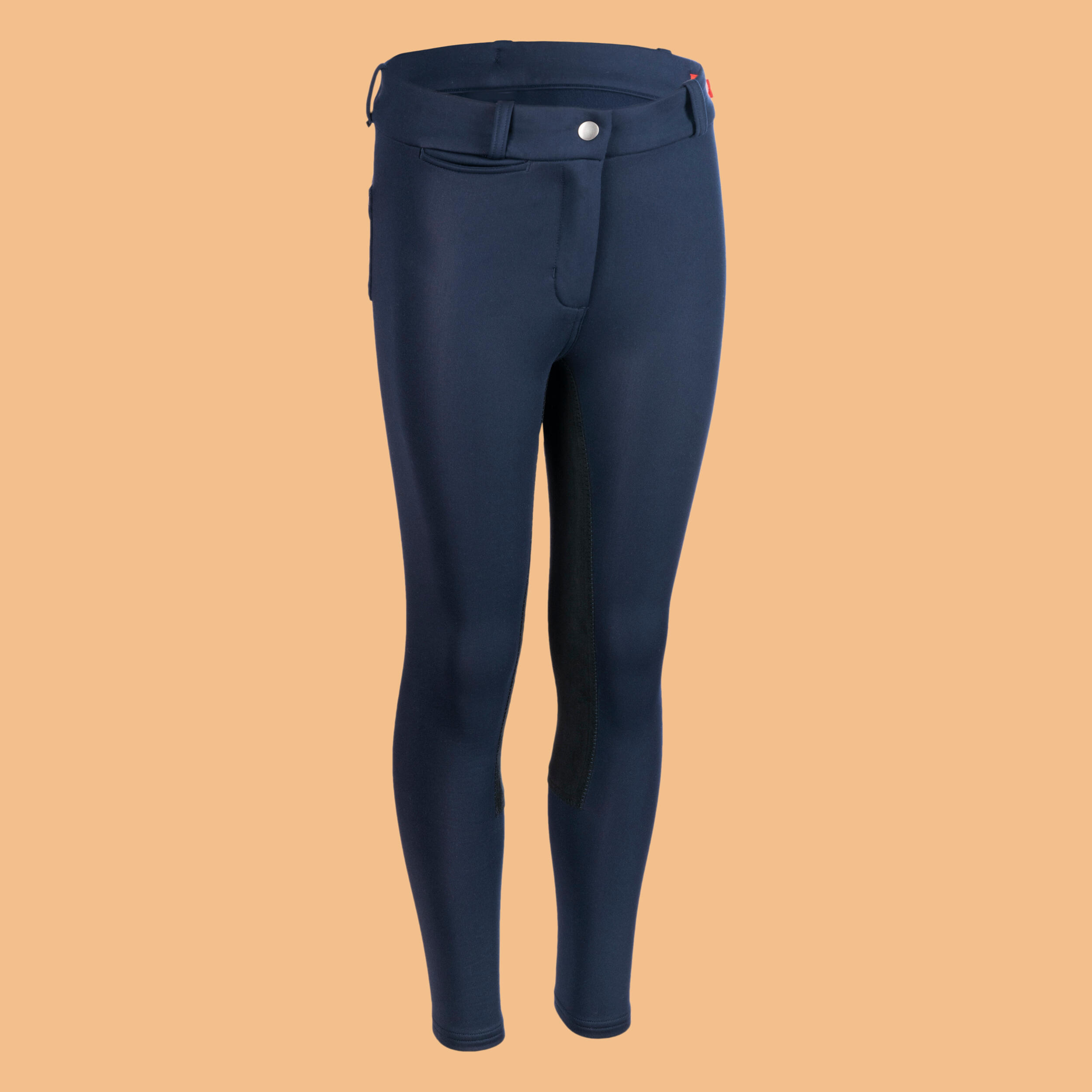 Pantalon chaud quitation enfant ACCESSY fond de peau fonc