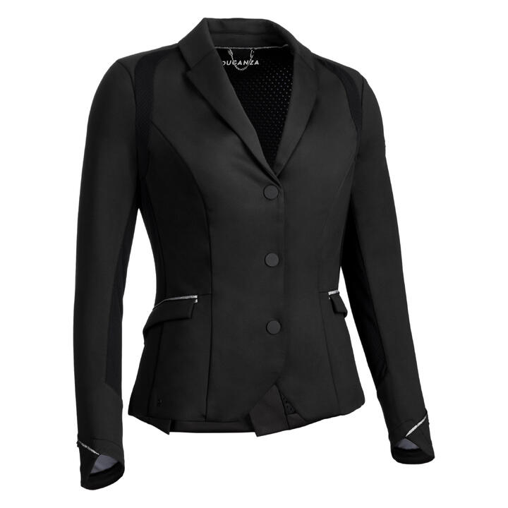 Women's Horse Riding Show Jacket 900 Black FOUGANZA Decathlon