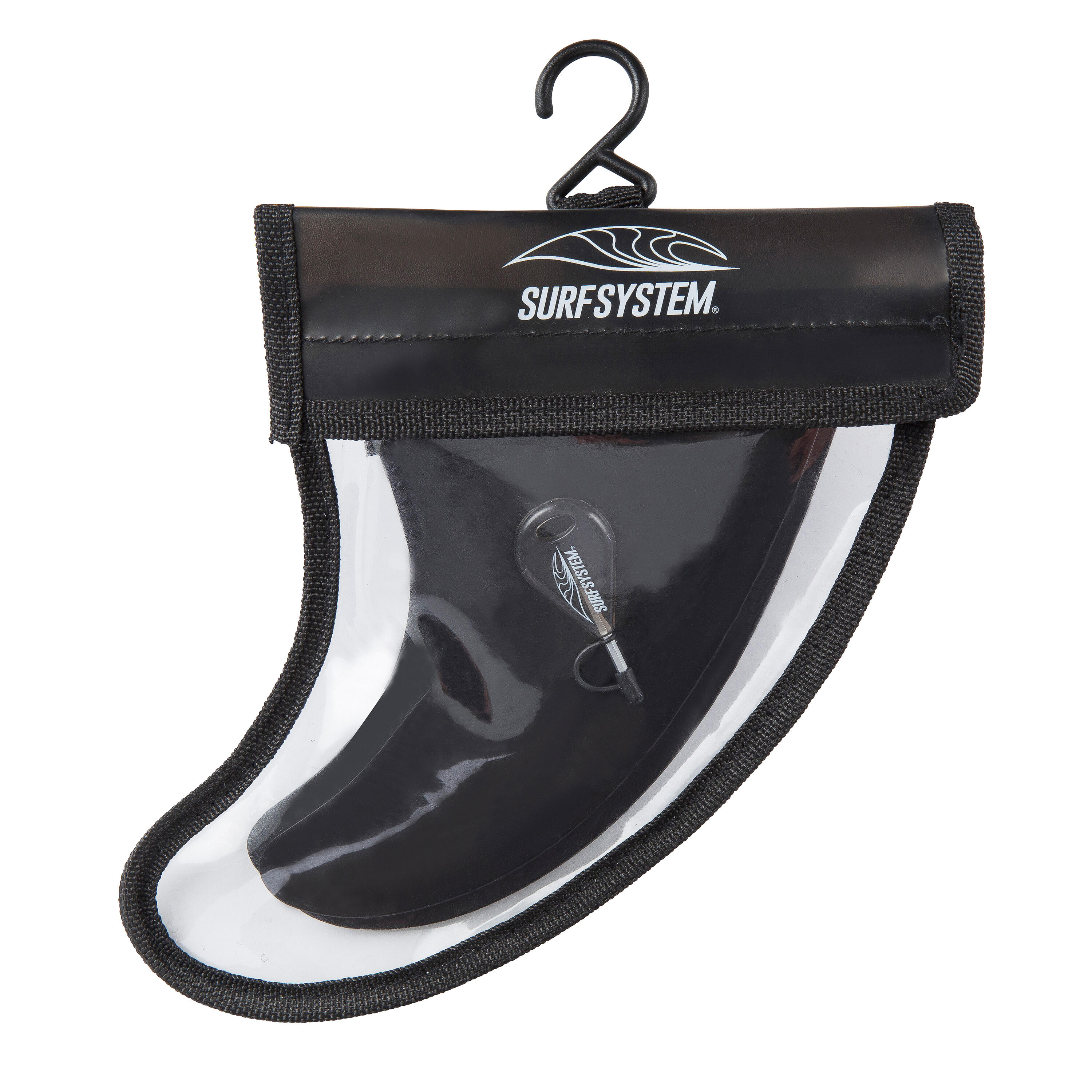 Finnen Surfboard 3 Stück Futures-Finnenbox Surf System schwarz 2/5