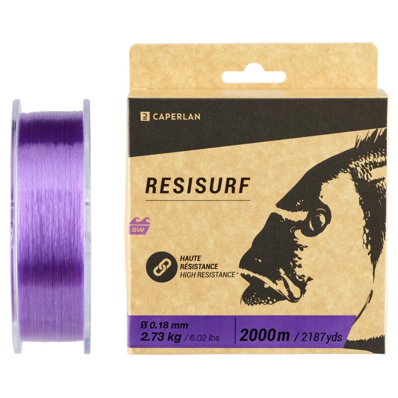 Fio de Pesca em Surfcasting RESISURF Violeta