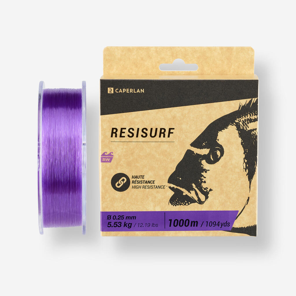 Violet surfcasting line RESISURF