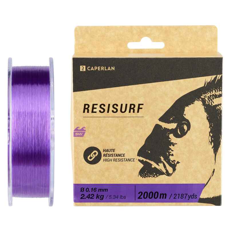 Angelschnur RESISURF 0,16 mm 2000 m violett